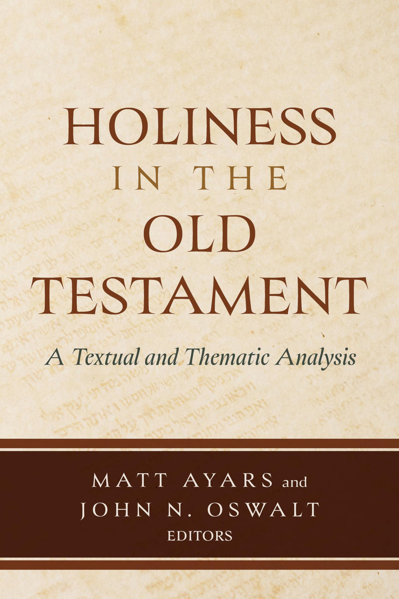 Holiness in the Old Testament