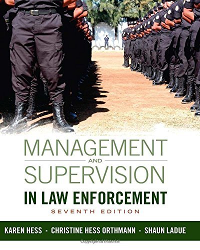 Management And Supervision In Law Enforcement