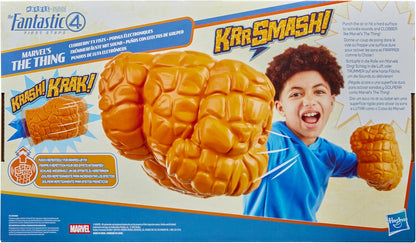 Marvel Studios’ The Fantastic Four: First Steps Marvel’s The Thing Clobberin’ FX Fists Role-play Toys, Orange