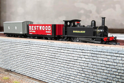 Hornby TT TT1005M Branchline Freight Train Set – Complete 1:120 Scale Model Railway Starter Kit with B4 Tank Engine, 2 Wagons, Oval Track & Controller, DCC Ready Model Train Sets for Tabletop Layouts