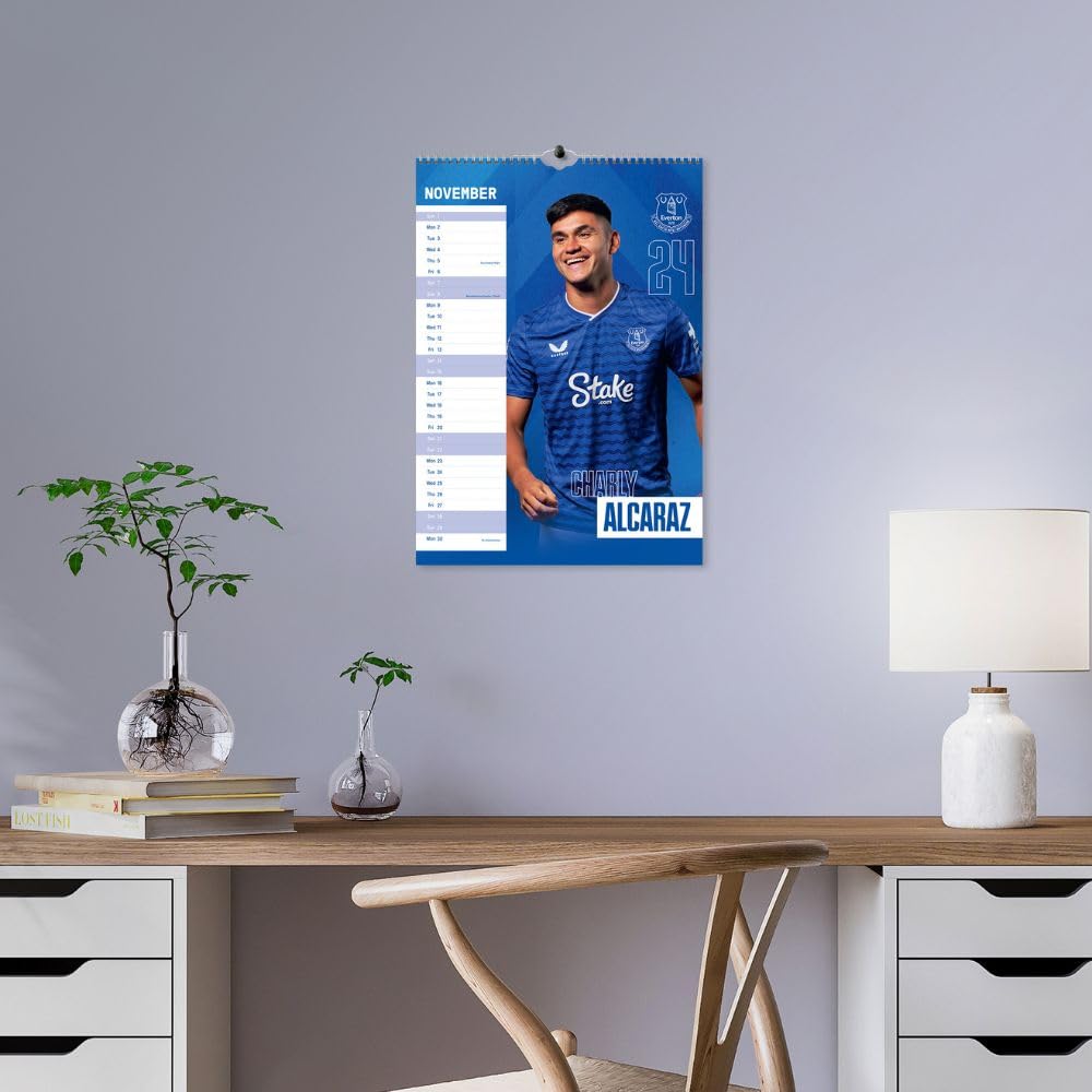 EVERTON FC 2026 A3 CALENDAR