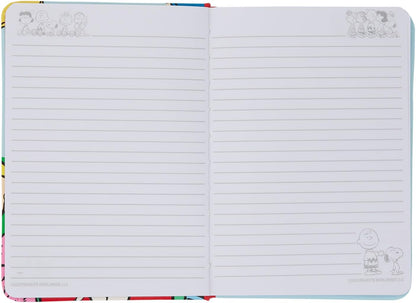 Loungefly Peanuts Snoopy and Friends Holiday Refillable Stationery Journal