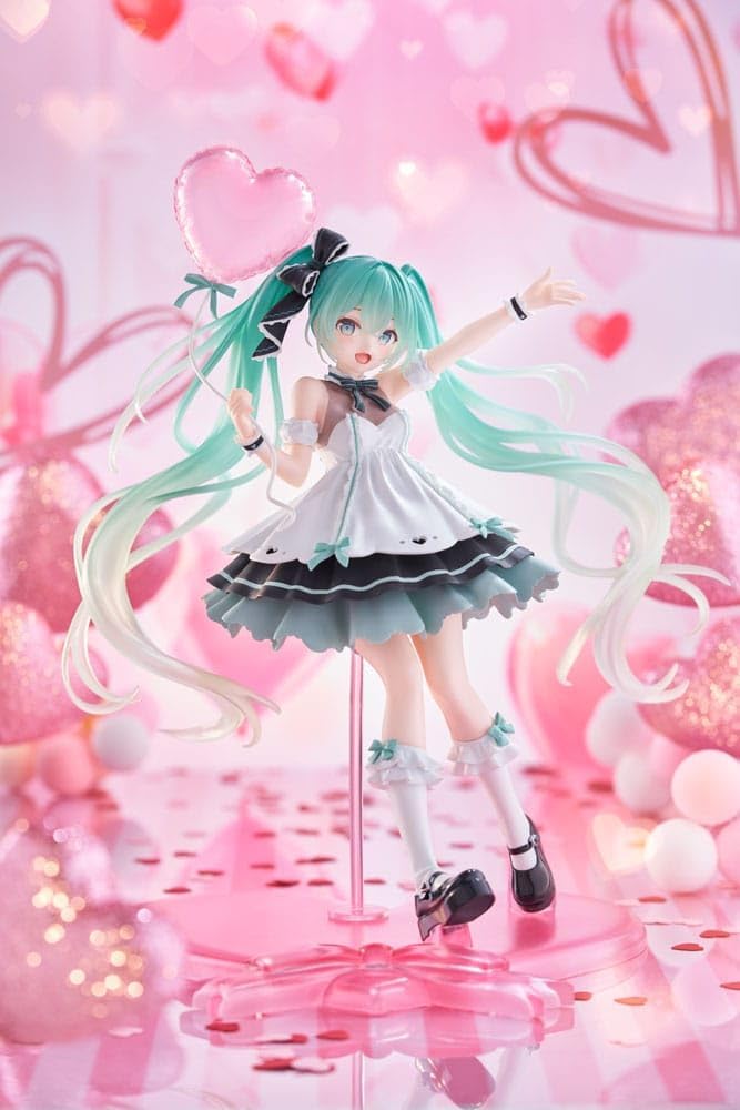 Hatsune Miku Amp+ Pvc Statue Statue Hatsune Miku Birthday 2025 Party Ver. 21 Cm