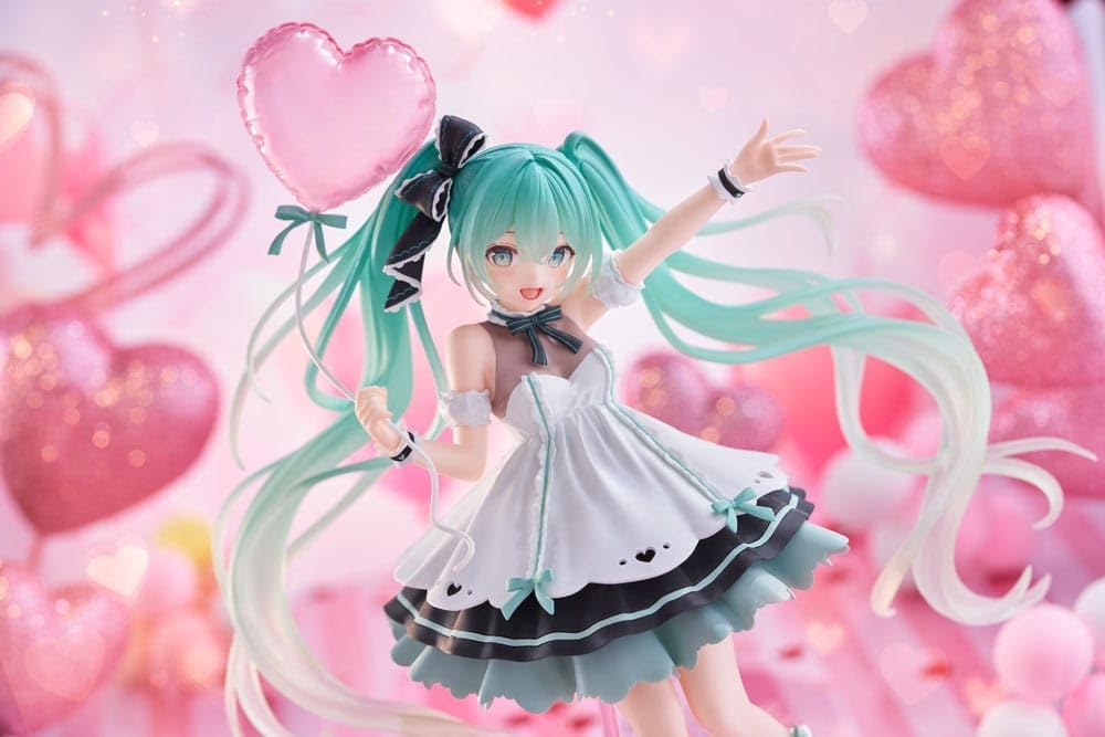 Hatsune Miku Amp+ Pvc Statue Statue Hatsune Miku Birthday 2025 Party Ver. 21 Cm