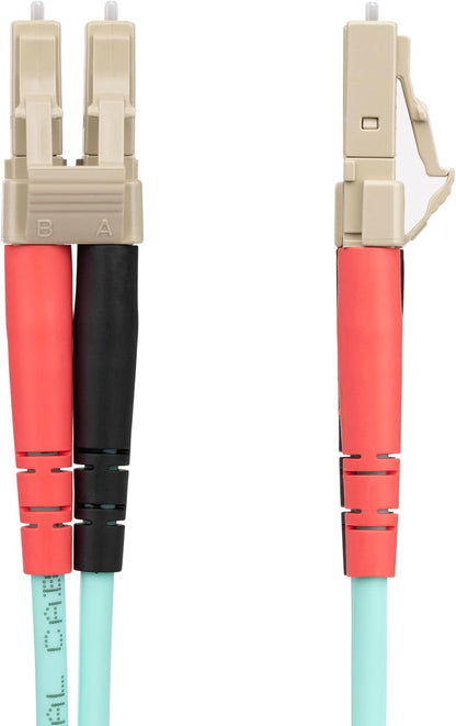 StarTech.com Cable 20m de Fibra Óptica Multimodo Dúplex LC/UPC a LC/UPC OM4 - LSZH - 50/125µm - LOMMF/VCSEL - para Redes de 100G - Low Insertion Loss - LSZH (450FBLCLC20