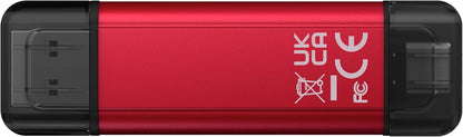Kingston Dual Portable SSD 512GB Dual USB-A/C Up to 1050MB/s USB 3.2 Gen 2 - SPSD/512GB