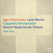 Igor Stravinsky: Late Works