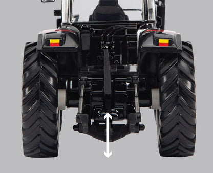 Britians Hertitage Tractor Playset Toy, Massey Ferguson Tractor 6S.180 with Classic Fold Cultivator, Compatible with 1:32 Scale Farm Toys, Suitable for Collectors & Children from 3 Years