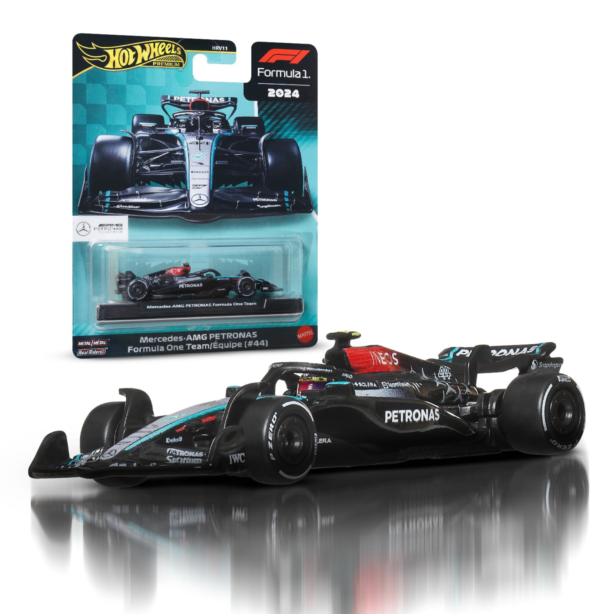 Hot Wheels - Hot Wheels Lewis Hamilton Mercedes-Benz Formule 1 Raceauto 1:64