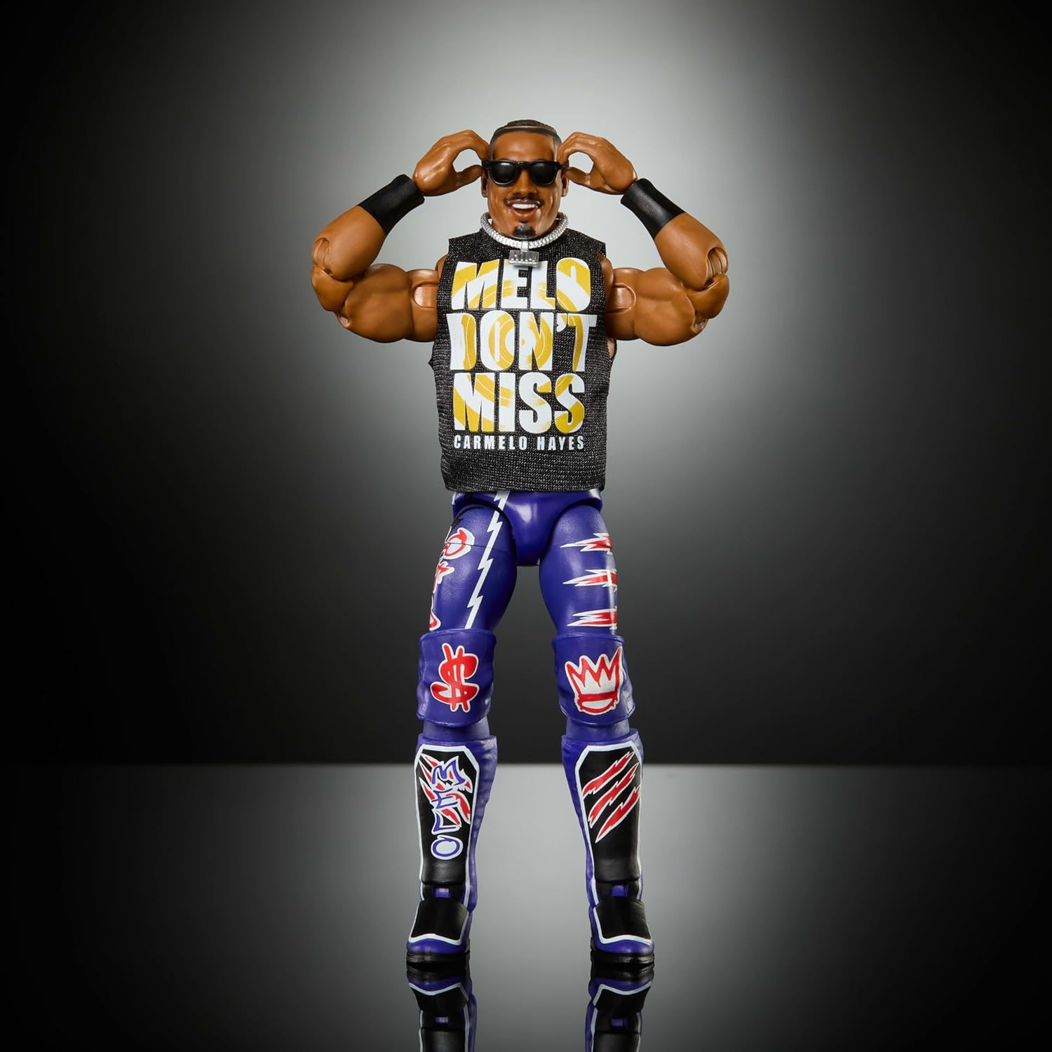Mattel WWE Carmelo Hayes Elite Collection Series 121 Wresting Action Figure Toy
