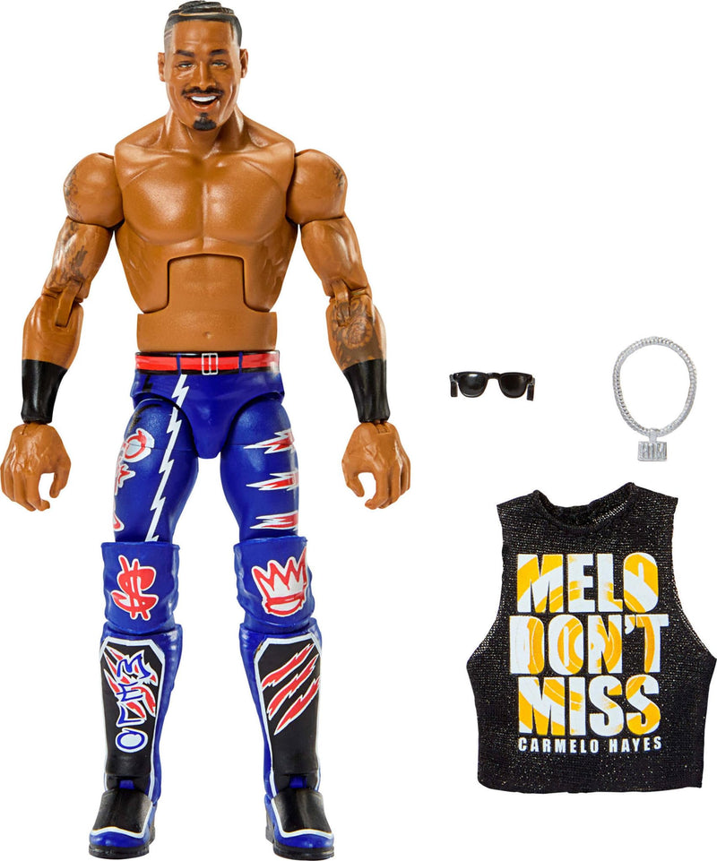 Mattel WWE Carmelo Hayes Elite Collection Series 121 Wresting Action Figure Toy