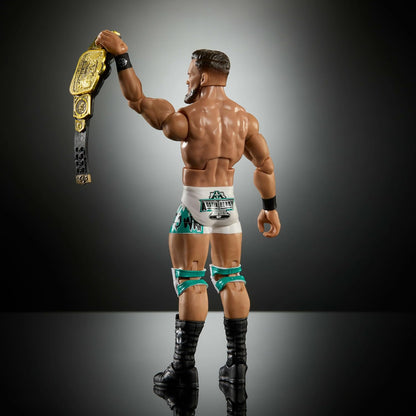 Mattel WWE Austin Theory With Tag Team Championship Belt Elite Collection Series 121 Wrestling Action Figure Toy
