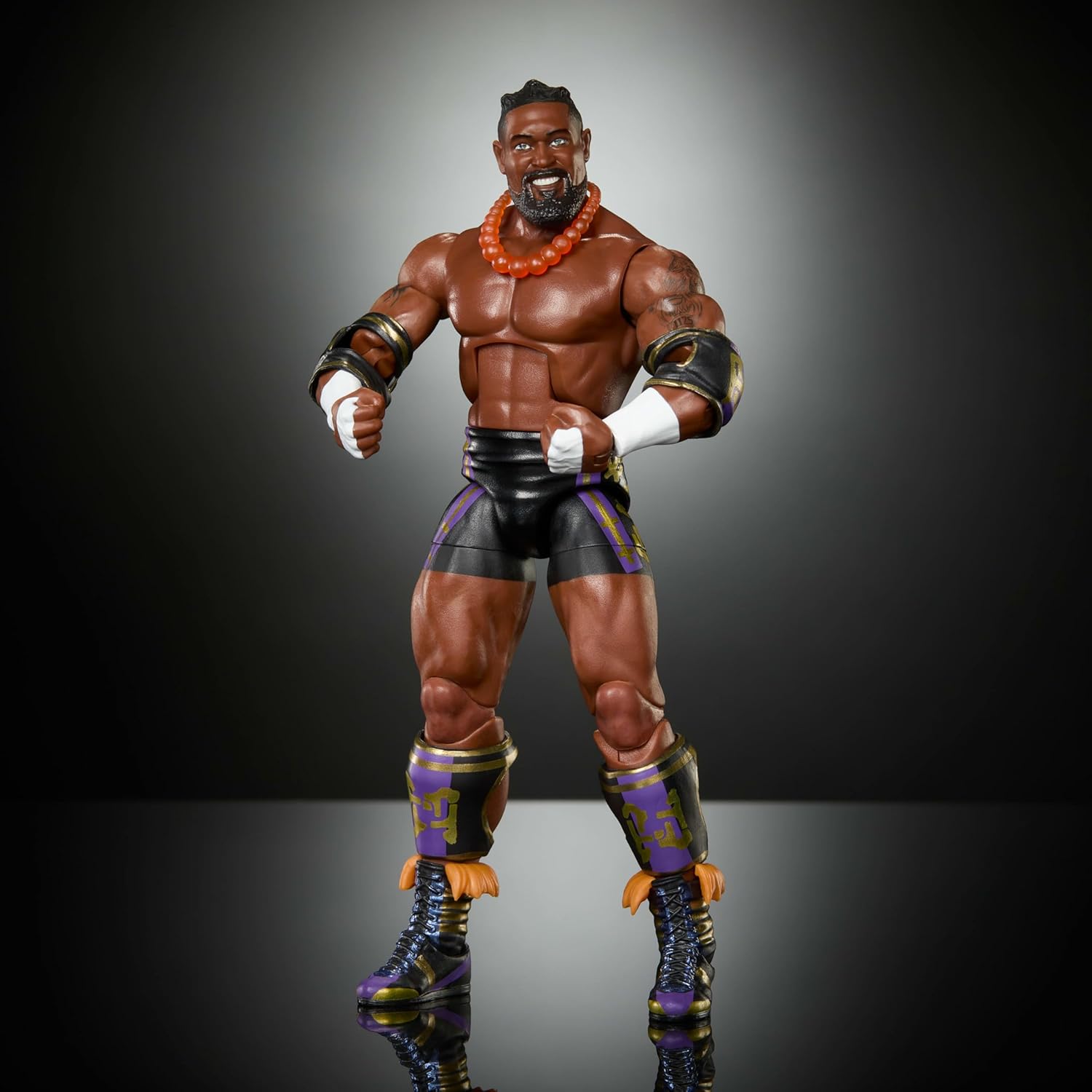Mattel WWE Oba Femi With Championship Belt Elite Collection Series 121 Wrestling Action Figure Toy