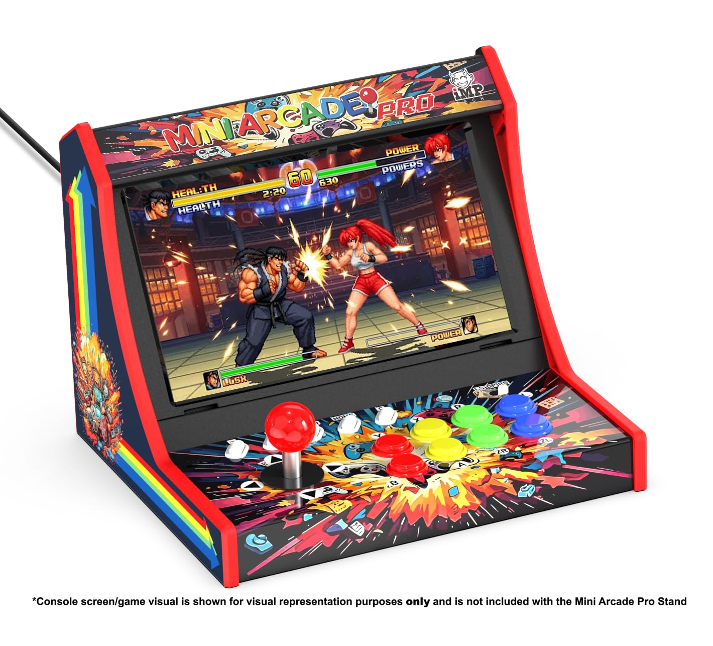 Mini Arcade Pro - Retro Game Cabinet Compatible with Nintendo Switch, Nintendo Switch 2, Nintendo Switch OLED