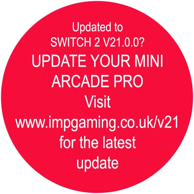 Mini Arcade Pro - Retro Game Cabinet Compatible with Nintendo Switch, Nintendo Switch 2, Nintendo Switch OLED