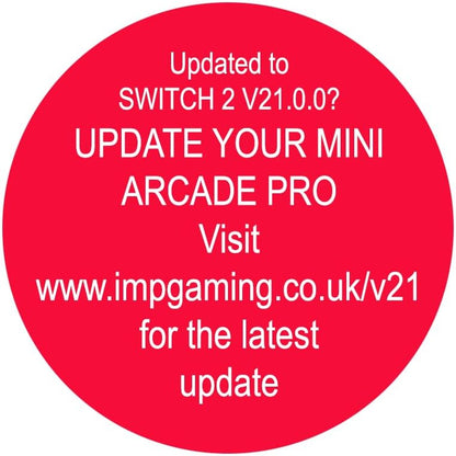Mini Arcade Pro - Retro Game Cabinet Compatible with Nintendo Switch, Nintendo Switch 2, Nintendo Switch OLED