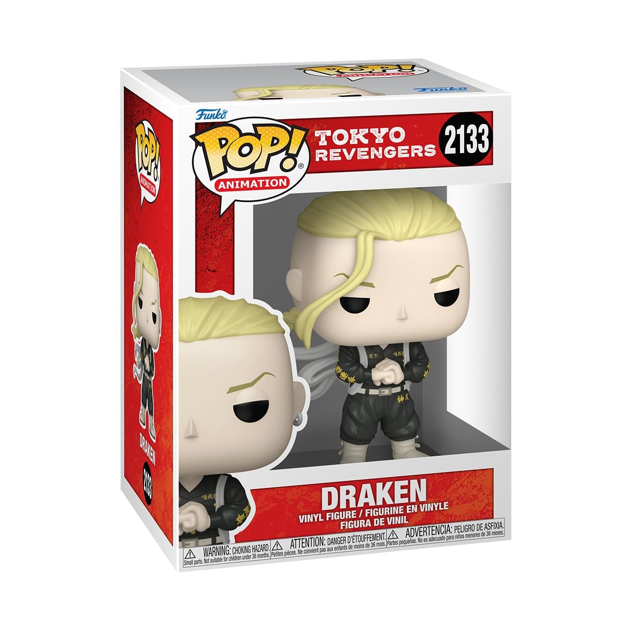 Funko Pop! Animation: Tokyo Revengers - Draken - Figurine en Vinyle de Collection - Idée Cadeau - Produit Officiel - Jouets pour Enfants et Adultes - Figurine modèle pour collectionneurs