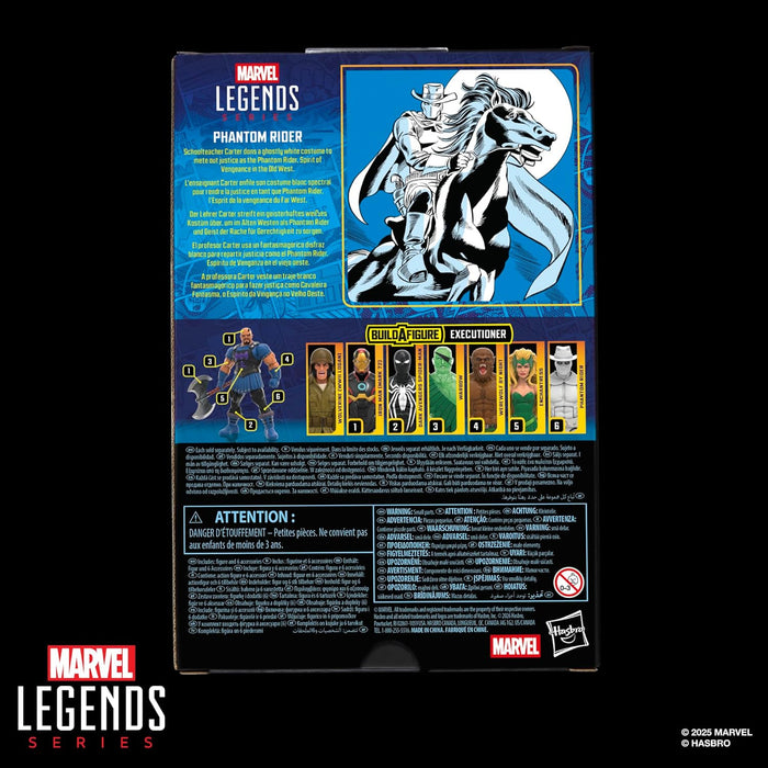 Hasbro Marvel Legends Series - Phantom Rider, action figure ispirata ai fumetti di Ghost Rider e degli Avengers