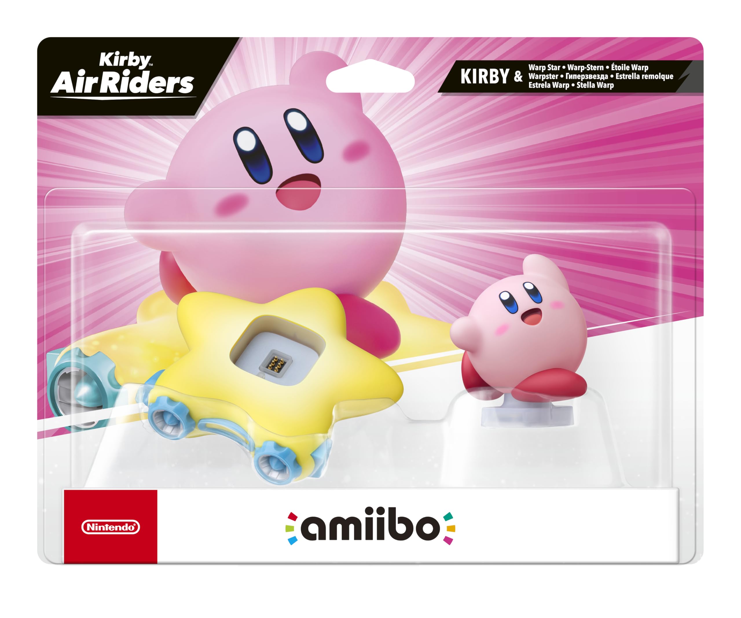 Amiibo - Kirby Air Riders - Kirby + Warp Star