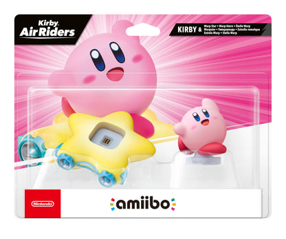 Amiibo - Kirby Air Riders - Kirby + Warp Star