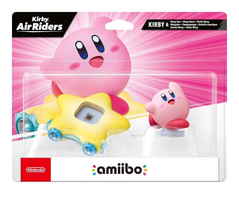 Amiibo - Kirby Air Riders - Kirby + Warp Star