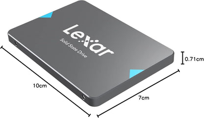Lexar NQ100 1TB 2.5" SATA III SSD - Up to 550MB/s Read Speed Internal Solid State Drive for Laptop and Desktop