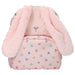 Depesche 13726 Princess Mimi Party Backpack in Pink with Rabbit Face, Plush Ears and Heart Pattern, Bag with Adjustable Straps