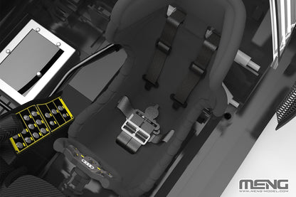 Meng Model - 1/24 Audi R8 Lms Eva Rt Test Type-01 Tsrt R8 Cs-008