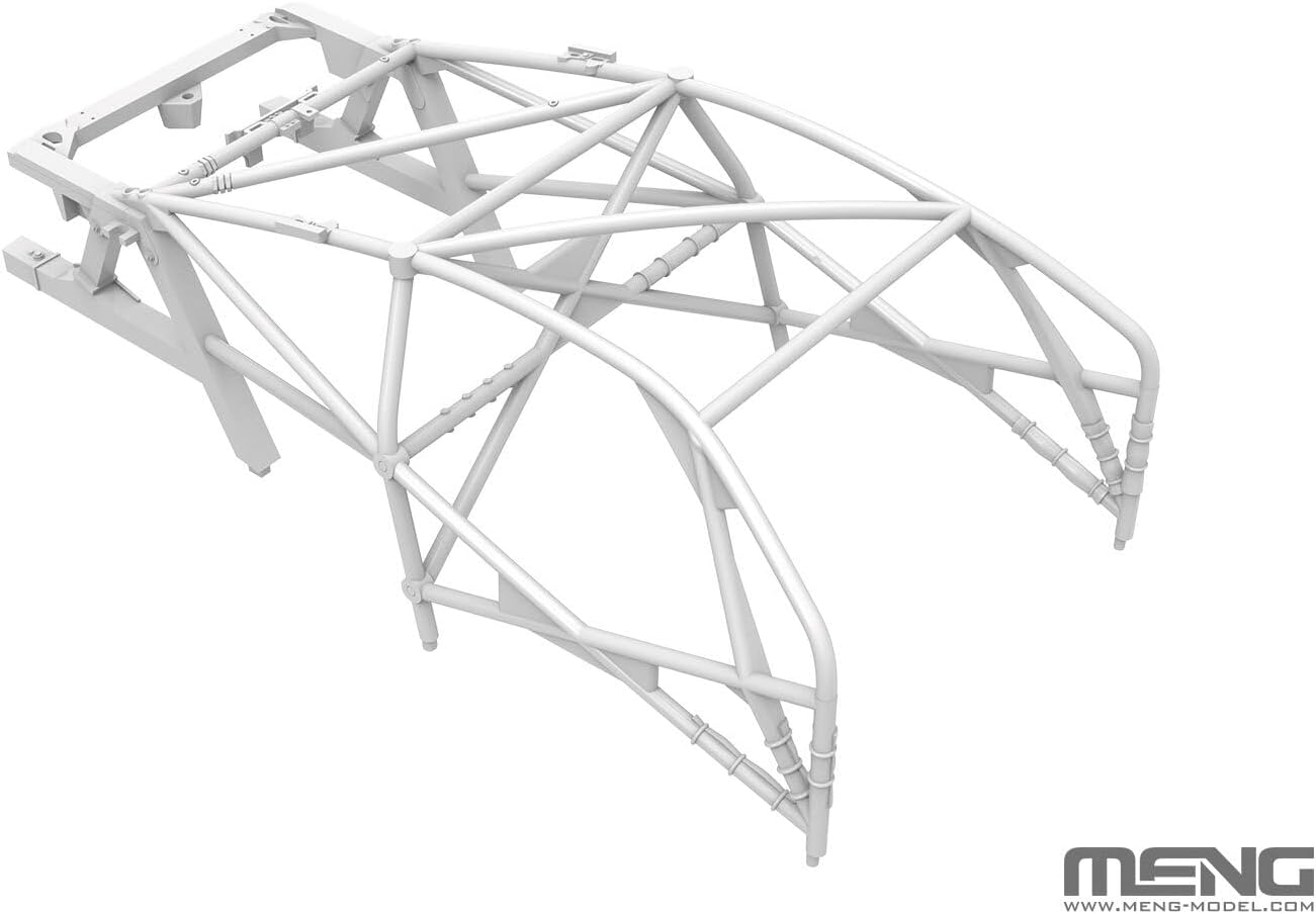 Meng Model - 1/24 Audi R8 Lms Eva Rt Test Type-01 Tsrt R8 Cs-008