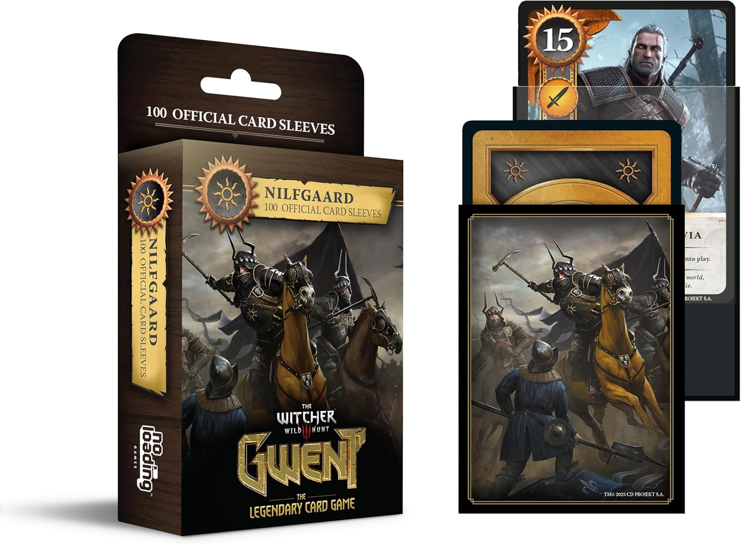 Gwent Art Sleeves - Nilfgaard - Contains 100 Art Sleeves, Standard Size