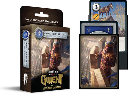 Gwent Art Sleeves - Northeran Realms, Contains 100 Art Sleeves, Standard Size