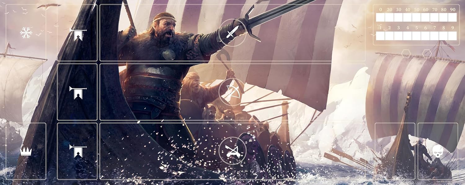 Gwent Neoprene Mat - Skellige, Dimensions: 290 x 730 mm