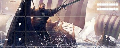 Gwent Neoprene Mat - Skellige, Dimensions: 290 x 730 mm