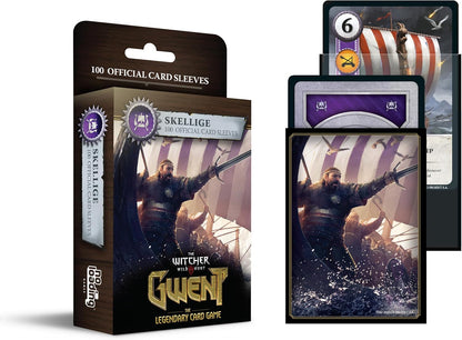 Gwent Art Sleeves - Skellige, Contains 100 Art Sleeves, Standard Size