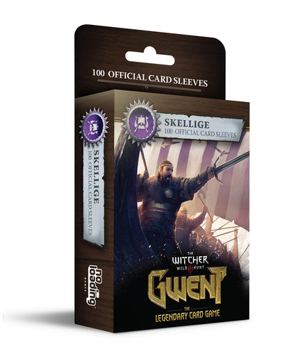 Gwent Art Sleeves - Skellige, Contains 100 Art Sleeves, Standard Size