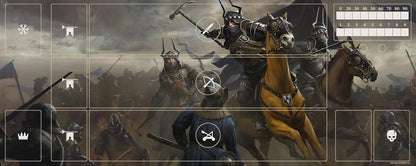 Gwent Neoprene Mat - Nilfgaard, Dimensions: 290 x 730 mm