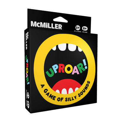 UPROAR! Family Sound-Matching Card Game – Hilarious Fast Game for Kids 7+, Parents & Teens | Easy to Learn, 2–6 Players, 10–20 Min | Travel-Size | Great for Family Game Night & Stocking Fillers