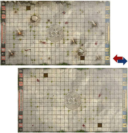 Games Workshop - Blood Bowl: Bretonnian Team Pitch & Dugouts