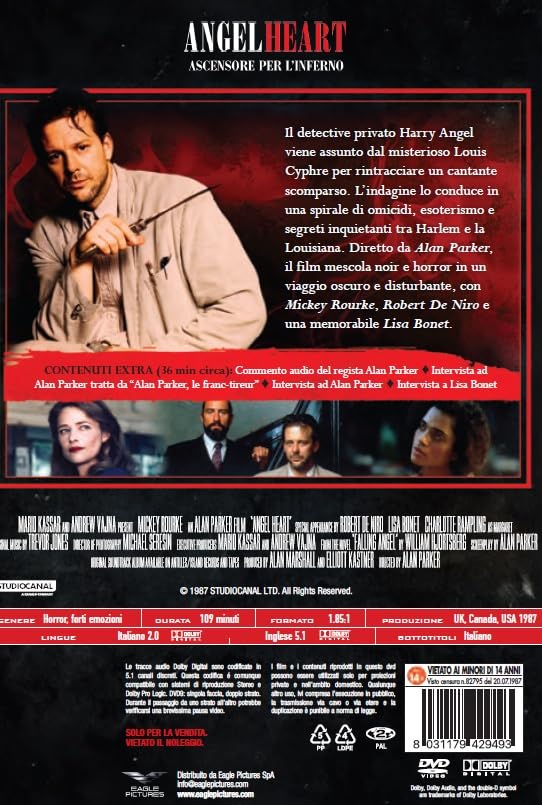 Angel Heart - Ascensore Per L`Inferno