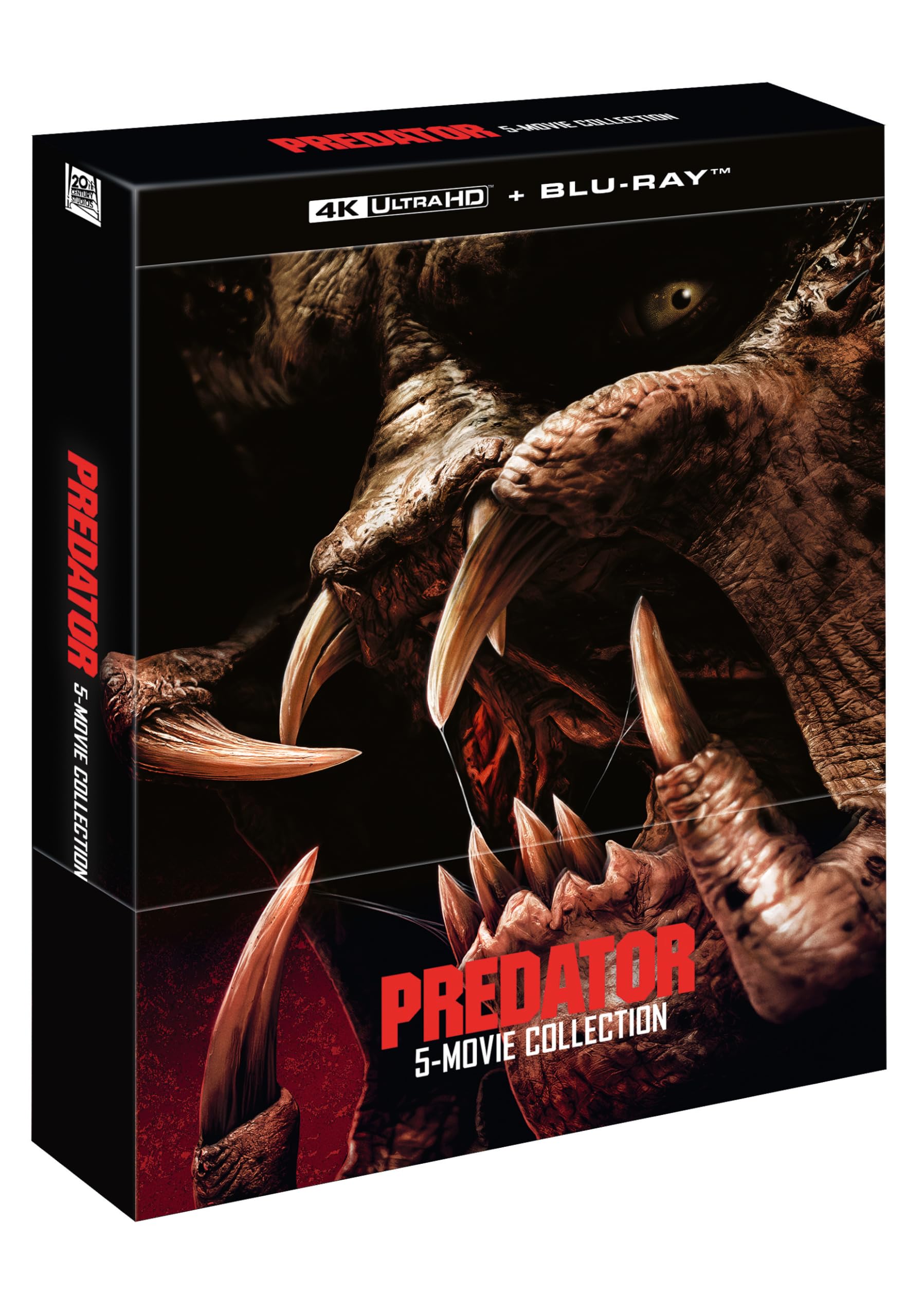 Blu-Ray 4K Uhd Predator - 5 Movie Collection (5 4K Ultra Hd + 5 Blu-Ray Hd