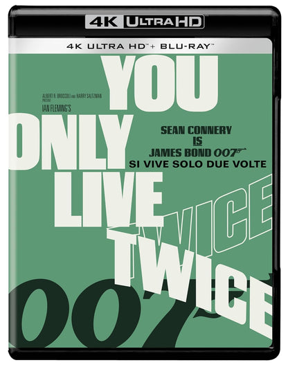 AGENTE 007 SI VIVE SOLO DUE VOLTE 4K UHD
