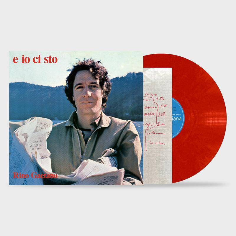 E io ci sto Rosso + manoscritto e bonus track