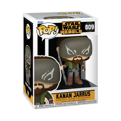 Funko Pop! Star Wars: Rebels - Kanan Jarrus - Collectable Vinyl Figure - Gift Idea - Official Merchandise - Toys for Kids & Adults - Sci-Fi Fans - Model Figure for Collectors and Display