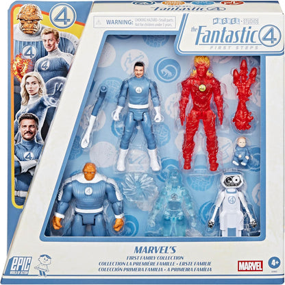 Marvel Studios The Fantastic Four Epic World of Action Marvel’s First Family Collection 6-Figure Set