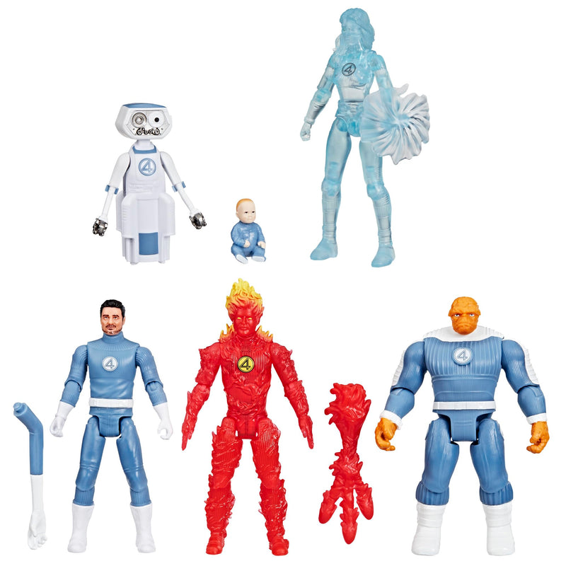 Marvel Studios The Fantastic Four Epic World of Action Marvel’s First Family Collection 6-Figure Set