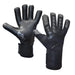 Precision Elite 3.0 Blackout Contact Goalkeeper Gloves, 4 mm Black Contact Latex Grip, Super Lite Negative Cut, Strapless or Strapped Fit