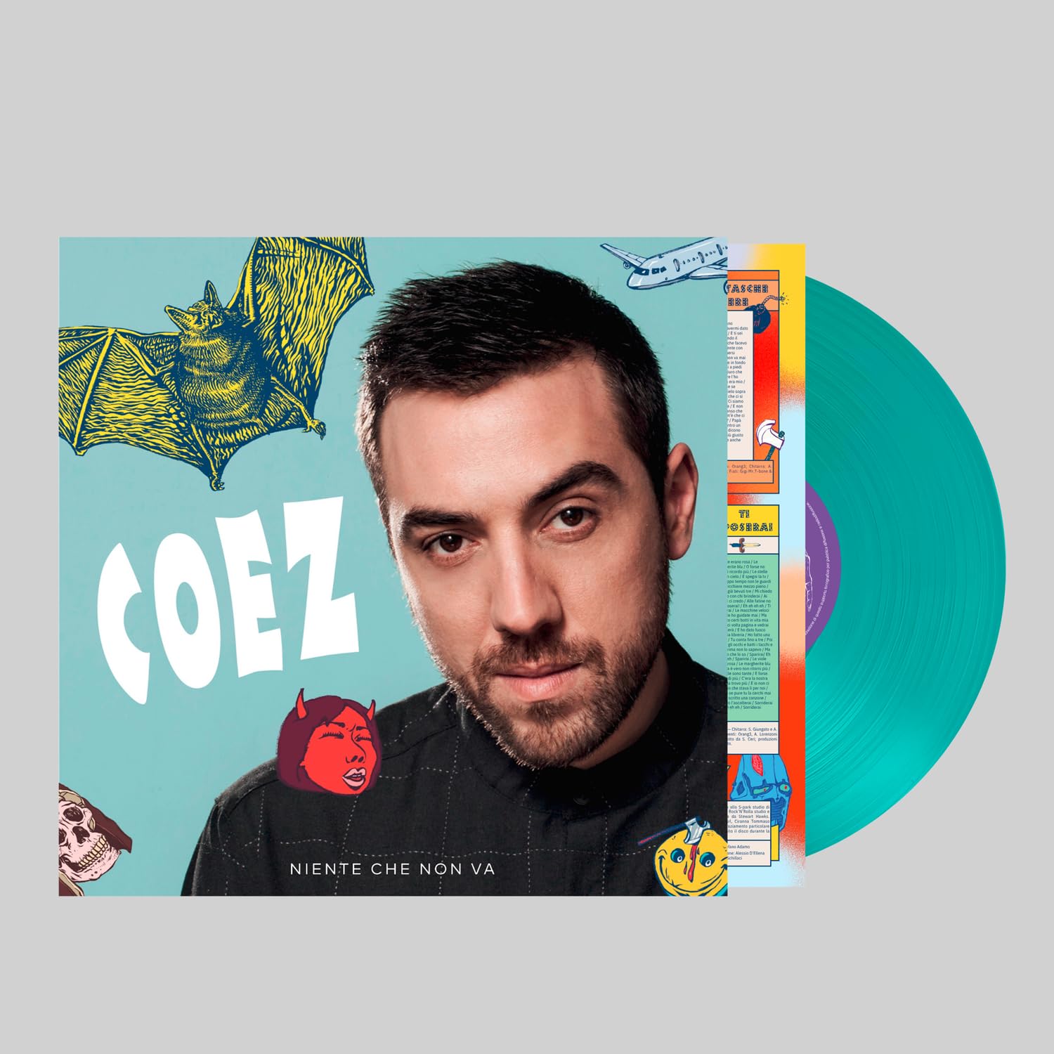 Coez - Niente Che Non Va (Teal Vinyl)
