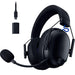 Razer BlackShark V3 for PlayStation - Wireless E-sports Headset - TriForce 50 mm Driver - Detachable Wideband Mic - HyperSpeed 2,4 GHz & Bluetooth - THX Spatial Audio - PS5/PC | Black