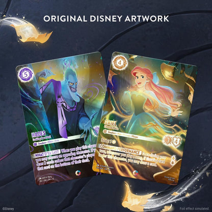 Ravensburger Disney Lorcana Trading Card Game for Adults and Kids Age 8 Years Up - Starter Deck B - Set 10: Whispers in the Well - Collectable TCG