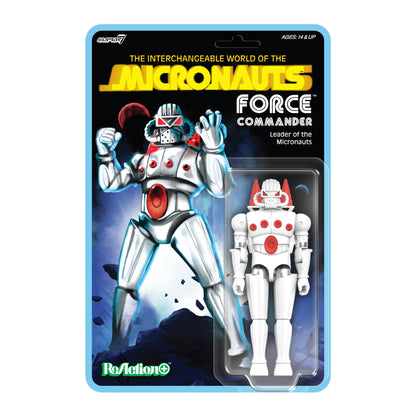Super7 Micronauts Reaction+ Wave 02 - Force Commander Action Figure